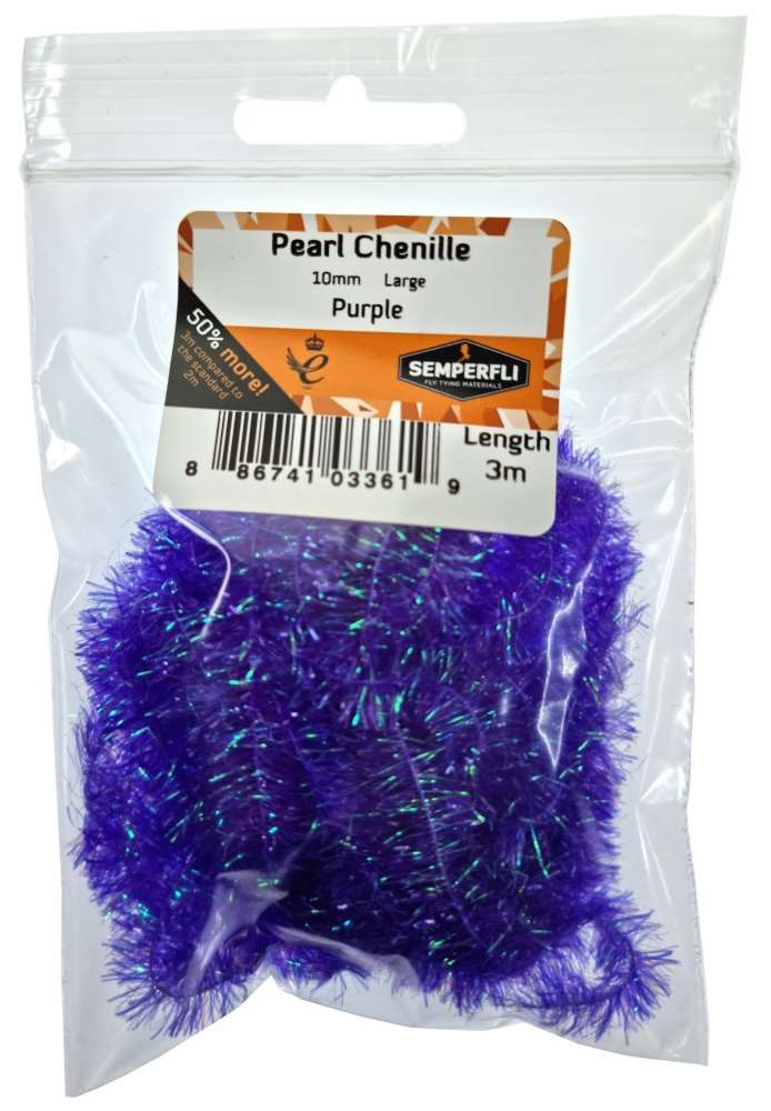 Pearl Chenille 10mm - Arbor Anglers