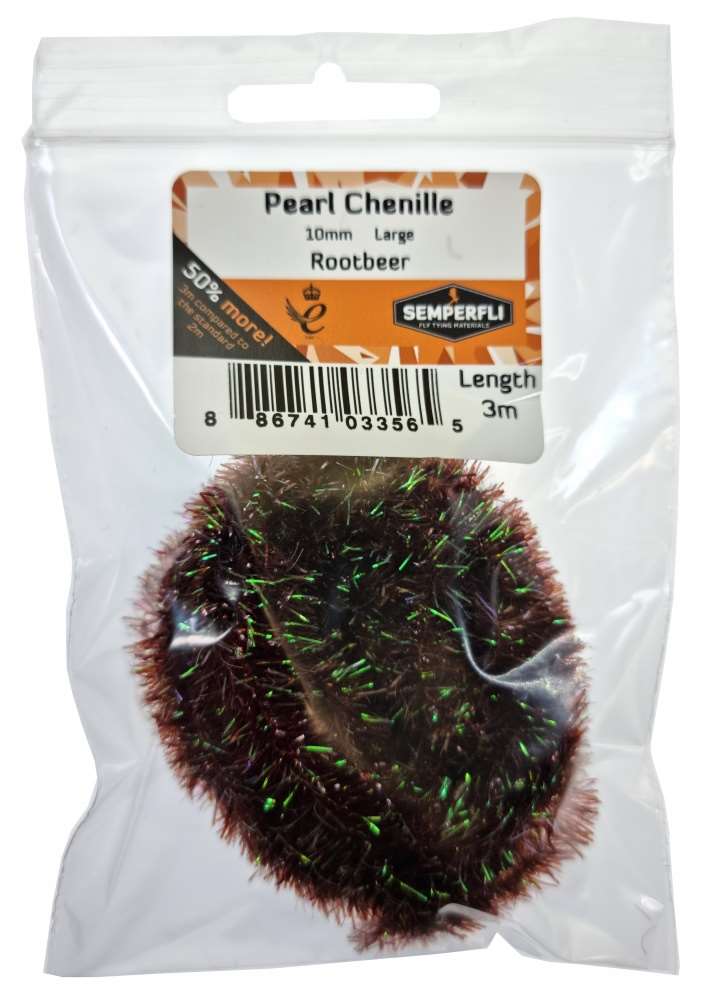 Pearl Chenille 10mm - Arbor Anglers