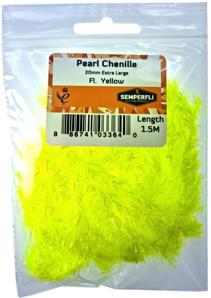 Pearl Chenille 20mm XL - Arbor Anglers