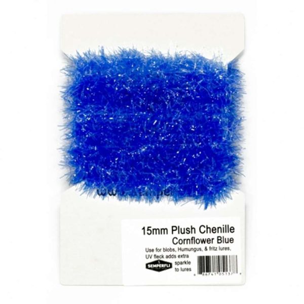 15mm Plush Transluscent Chenille - Arbor Anglers