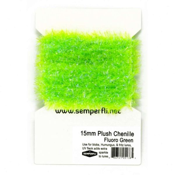 15mm Plush Transluscent Chenille - Arbor Anglers