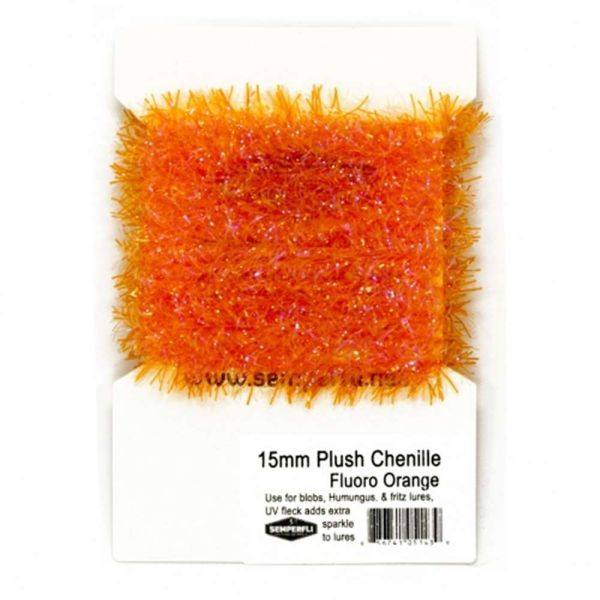 15mm Plush Transluscent Chenille - Arbor Anglers