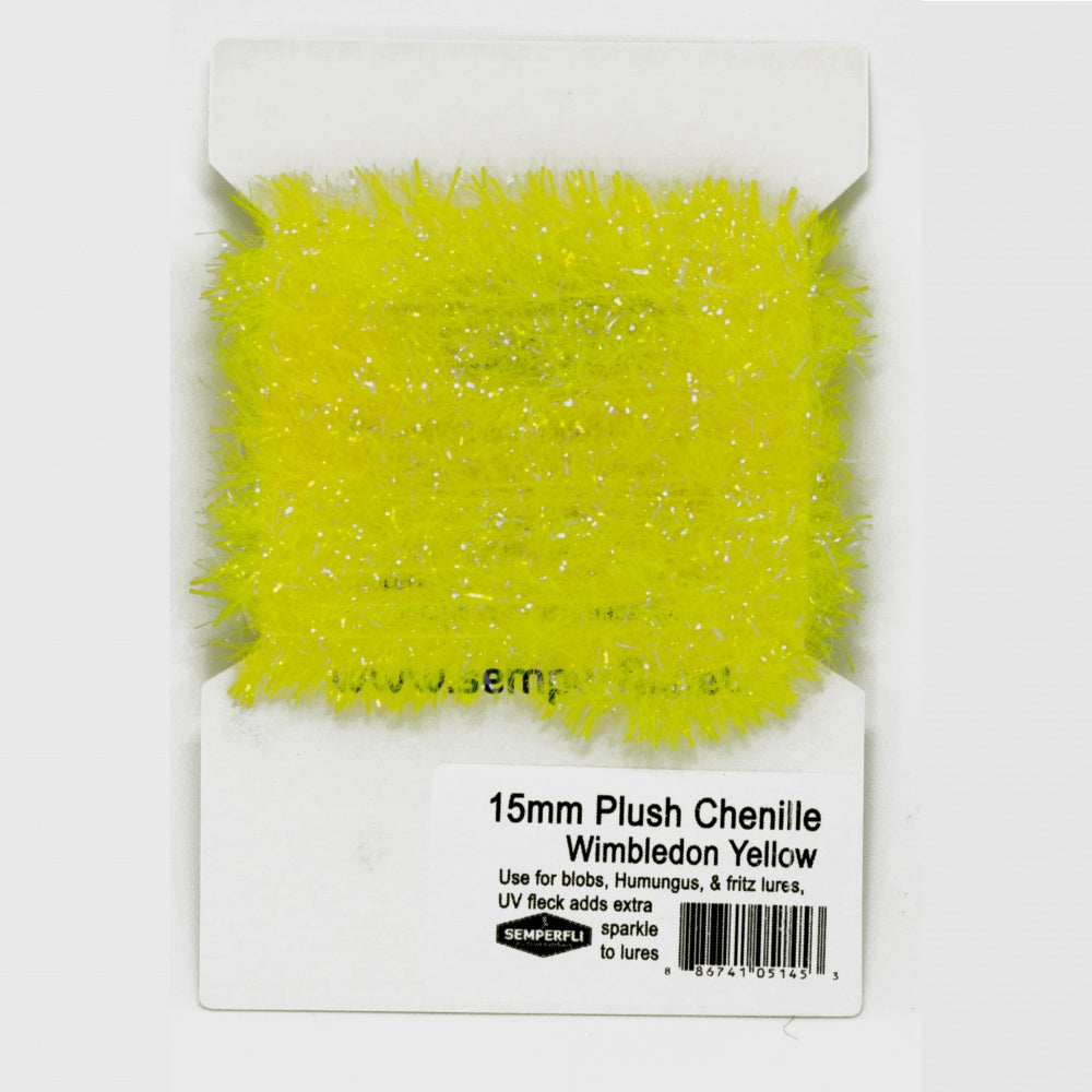 15mm Plush Transluscent Chenille - Arbor Anglers