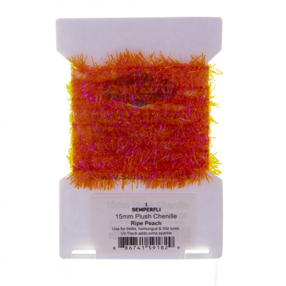 15mm Plush Transluscent Chenille - Arbor Anglers