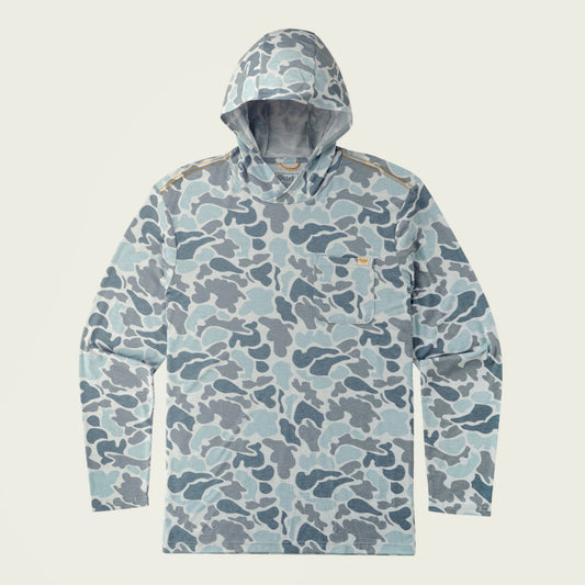 M'S Buxton Hagood Hood: Silver Mallard Camo