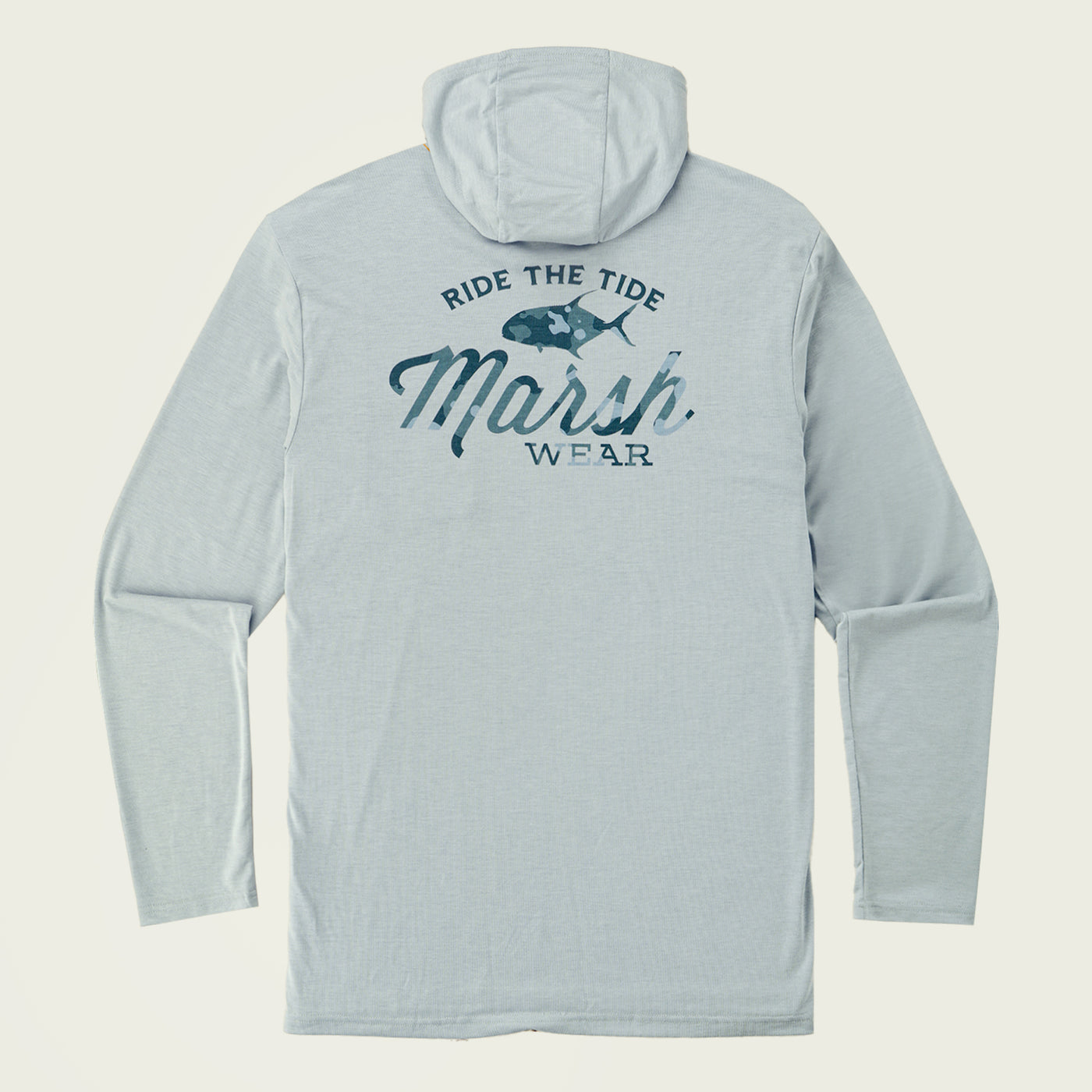 M'S Buxton Hagood Hood: Smoke Heather