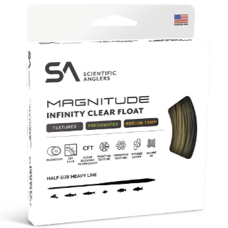 SA - Magnitude Textured Infinity Clear Float Head - Arbor Anglers