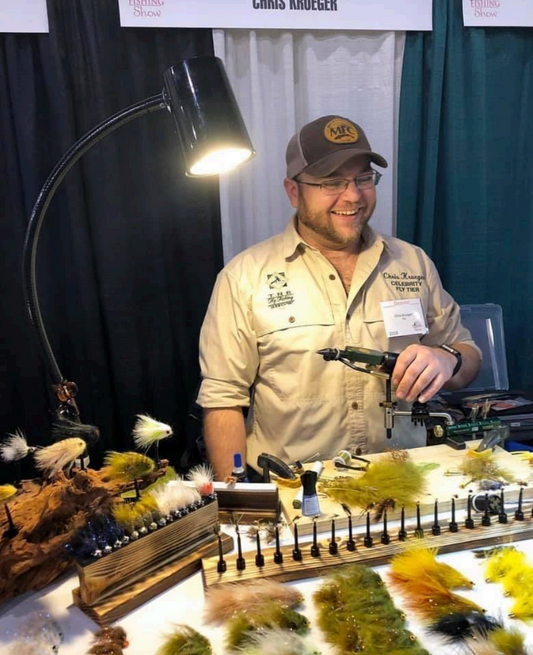 Fly Tying Demo: Chris Krueger - Saturday, Nov 22 2025 - 10am-noon
