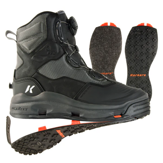 Korkers - Darkhorse w/ Felt & Kling-On Soles - Arbor Anglers