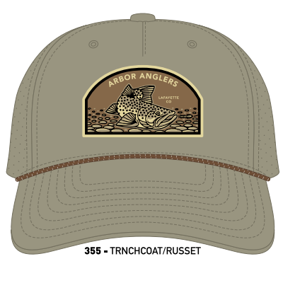 Arbor Hat - UW - Trout Swipe Logo F25