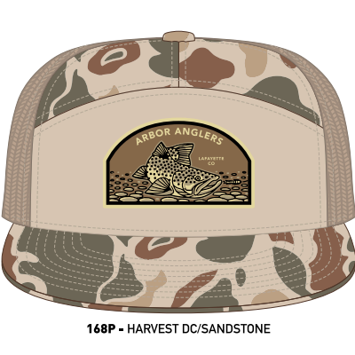 Arbor Hat - UW - Trout Swipe Logo F25