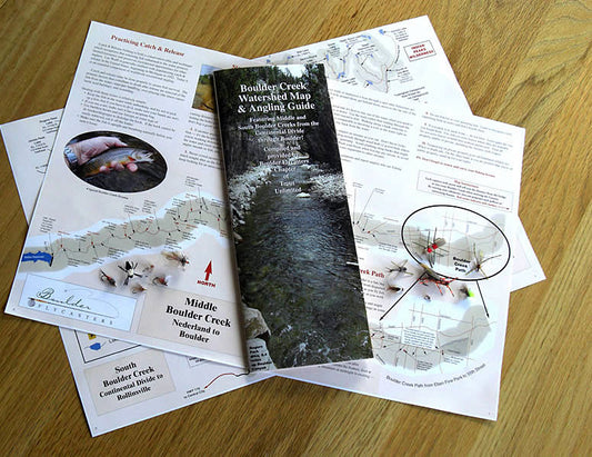 Boulder Creek Watershed Map & Angling Guide