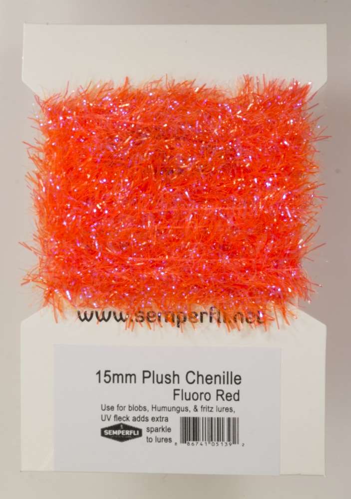 15mm Plush Transluscent Chenille - Arbor Anglers