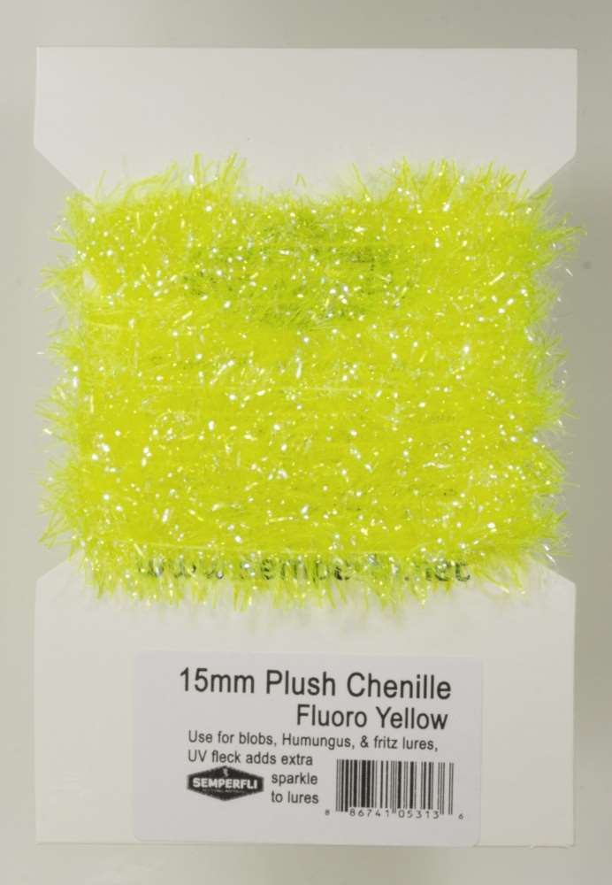 15mm Plush Transluscent Chenille - Arbor Anglers