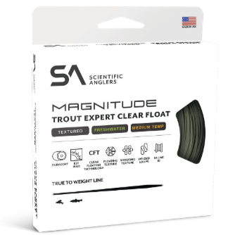 SA - Magnitude Textured Trout Expert 10Ft Clear Float Tip - Arbor Anglers